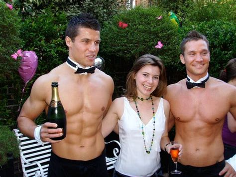 Using Your Naked Butlers Butlers In The Buff Bachelorette Party Butlers