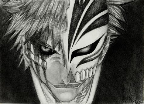 Bleach Ichigo 1st Stage Of His Hollow Mask By Mangaslover On Deviantart