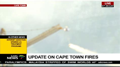 More than 250 firefighters in cape town are battling a massive blaze that broke out on the slopes of the city's table mountain on sunday and spread to a university campus, severely damaging at least firefighters try to extinguish a fire in the jagger library, at the university of cape town on april 18. Update on Cape Town fires - YouTube