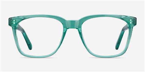Jamie Rectangle Emerald Green Full Rim Eyeglasses Eyebuydirect
