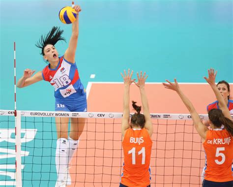 Serbia Crowned Womens European Volleyball Championships Winners By