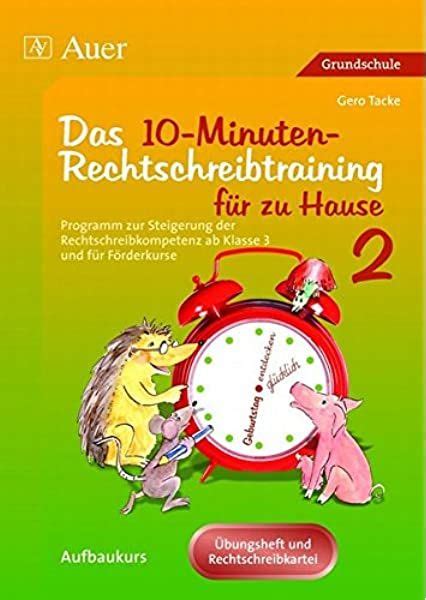 Tassen stehen auf dem tisch? 10-Minuten-Rechtschreibtraining für zu Hause: Programm zum ...