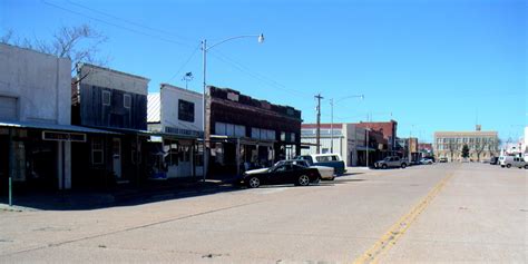 Baird Tx Downtown Baird Looking Towards The Courthouse Photo