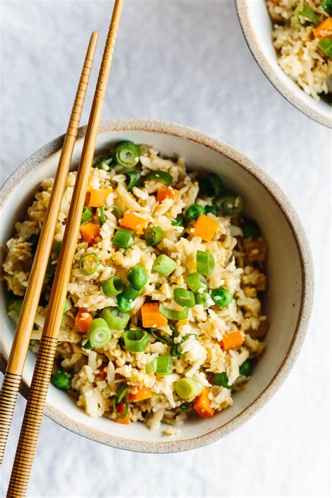 It is also nice with some chickpeas mixed in. Cauliflower fried rice puts a healthy spin on a classic Chinese stir-fry recipe! in 2020 | Rice ...