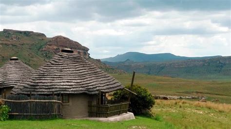 View From Hut Picture Of Basotho Cultural Village