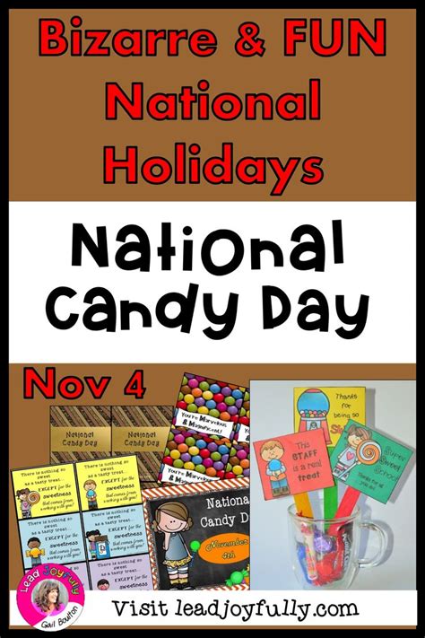 National Candy Day November 4th In 2020 National Candy Day Sweet