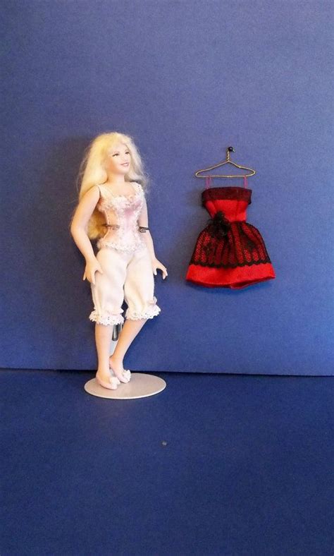 dollhouse miniature dress 1 12 scale etsy miniature dress dresses dollhouse miniatures