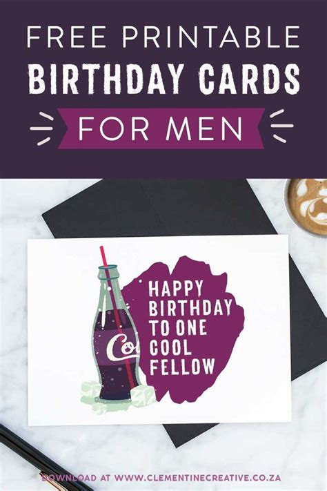Browse all 218 cards » rated: Printable Birthday Cards for Him {Premium} | Free ...