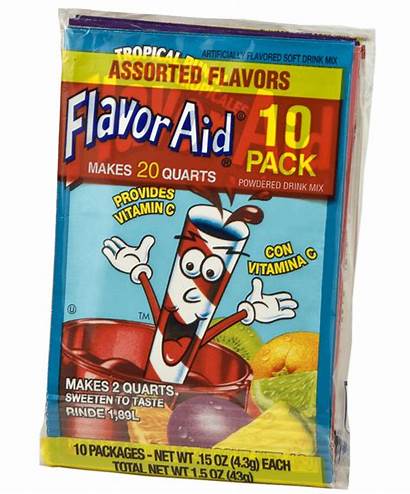 Flavor Aid Pack Drink Mix Flavors Jel