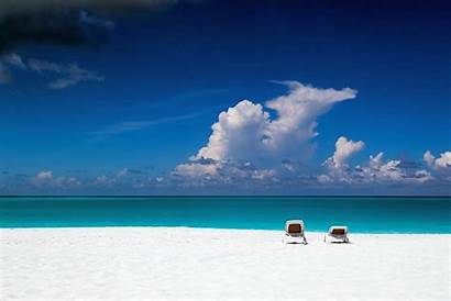 Relaxing Beach Caribbean Nature Sea Clouds Landscape