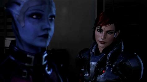 Mass Effect 3 Liara Tsoni T For Shepard Femshep Youtube