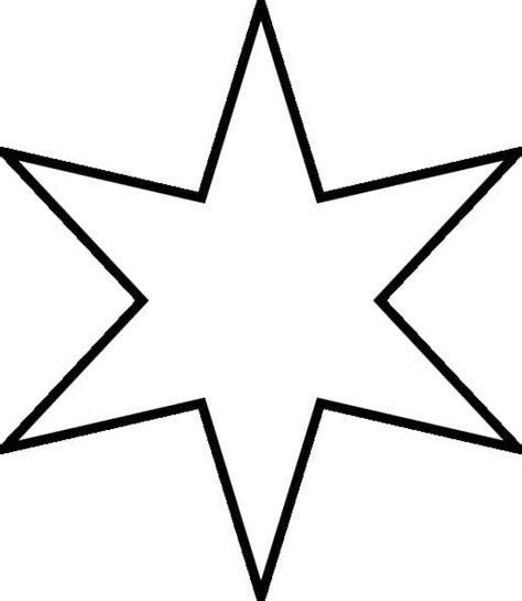 Six Pointed Star Coloring Page Download Print Or Color Online For Free