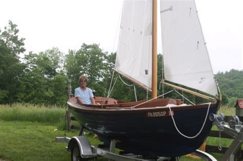 Sail Boat 16 Ft 2016 Classic Custom Built Wooden Lapstrake Of Herresoff