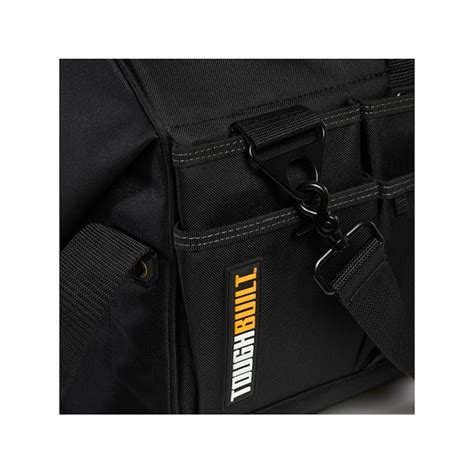 Toughbuilt Massive Mouth Fanatic Black Polyester 26 In Zippered Tool
