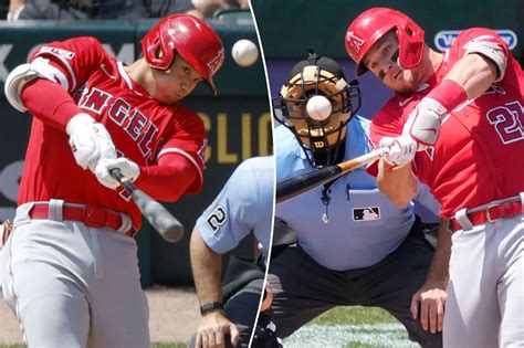 Shohei Ohtani Mike Trout Belt Monster Home Runs To Drive Angels