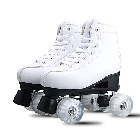 Buy Japy Artificial Leather Roller Skates Double Line