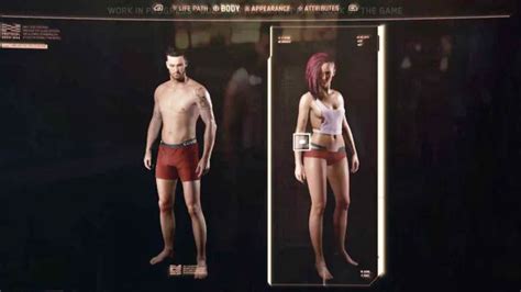 Cyberpunk Allows You To Customize Character S Genitals Features