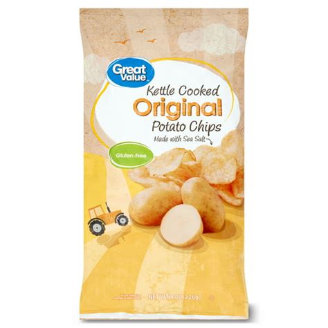 unsalted potato chips