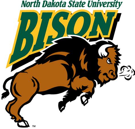North Dakota State Bison Alternate Logo Ncaa Division I N R Ncaa N