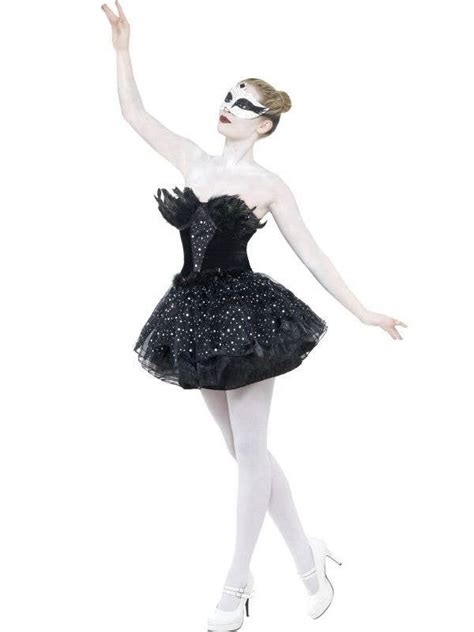 Black Swan Ballerina Halloween Costume Women S Gothic Swan Costume