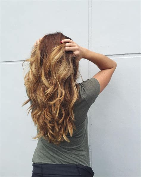 Wavy Honey Browntoffee Blonde Hair With Layers Long Hair Styles Long Layered Hair Long Wavy