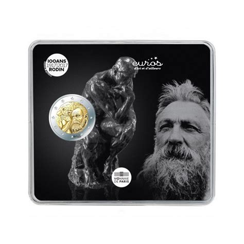 2 Euros Bu France 2017 Auguste Rodin Monnaie De Paris
