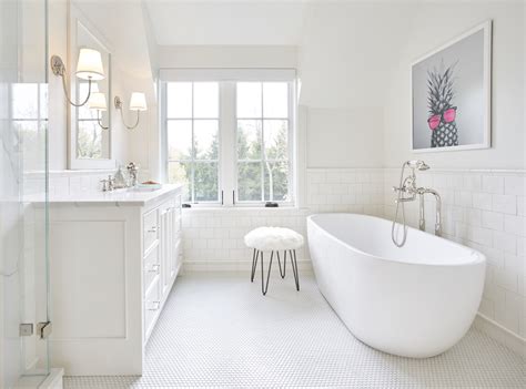 10 Elegant White Small Bathroom Design Ideas Home