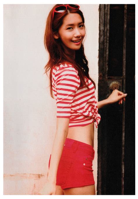 Yoona Happy In Red Snsd Holiday Photobook Wallpaper Snsd Artistic Gallery