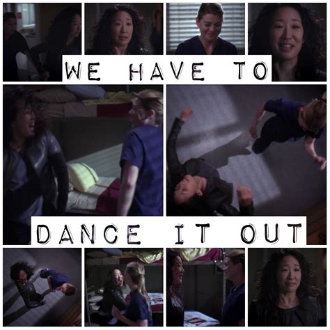 We Have To Dance It Out Cristina Yang Greys Anatomy 10x24 Season