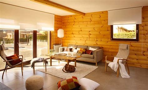 Wooden Panel Walls In 15 Living Room Designs Home Design