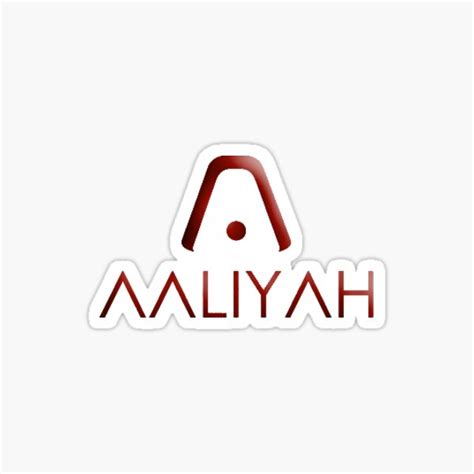 Aaliyah Stickers Redbubble