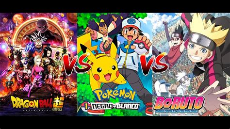 Pokemon naruto y dragon ball. Castaversus #2: Dragon Ball Super vs Pokemon: Blanco y negro vs Boruto: Naruto Next Generations ...