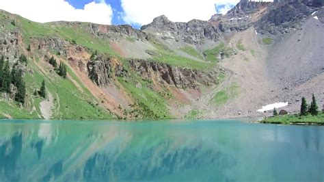360 Degree Of Lower Blue Lake In Colorado Where We Camped
