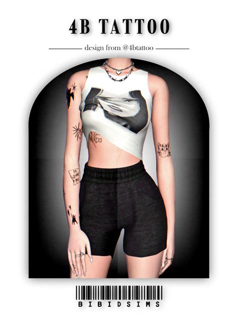Bibidsims Its A Tattoo That Was Commissioned — Cc Finds Sims 4