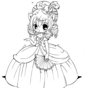 Free Printable Anime Girl Coloring Pages By GBcoloring Atelier Yuwa