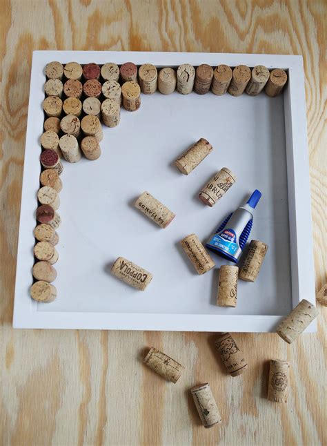 Try This Wine Cork Bulletin Board Cork Diy Diy Cork Board Cork Crafts