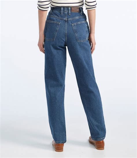 Womens Double L Jeans Ultra High Rise Comfort Waist Tapered Leg