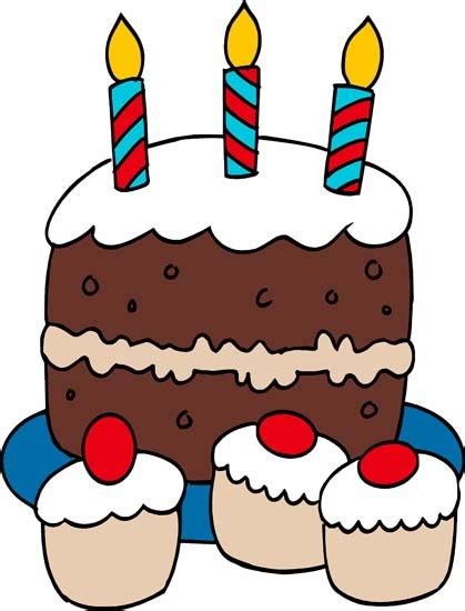 Funny Cartoon Birthday Cake Clip Art Library