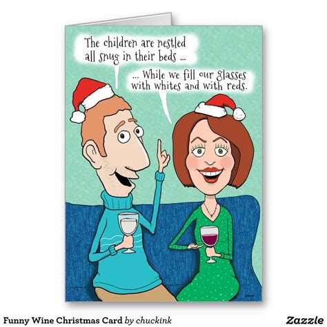 funny wine drinkers christmas card zazzle christmas humor christmas wine holiday design card