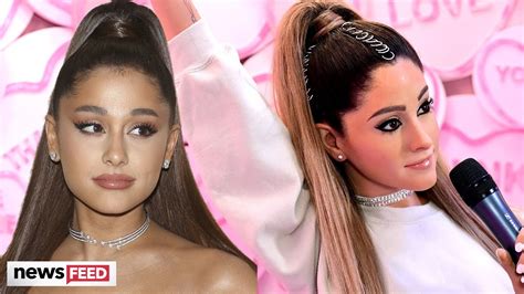 Ariana Grande Fans Clap Back At Unrecognizable Wax Figure Youtube
