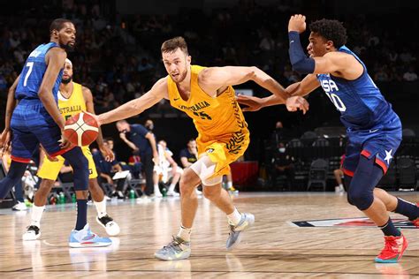 Usa Vs Australia Basketball Aussie Boomers Vs Usa Result Scores Teams