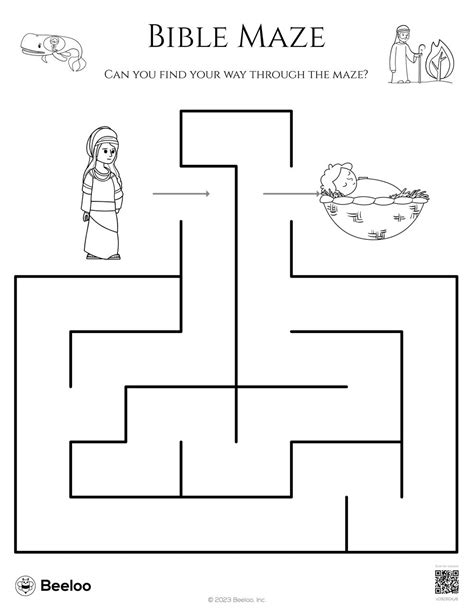 Bible Maze • Beeloo Printable Crafts And Activities For Kids
