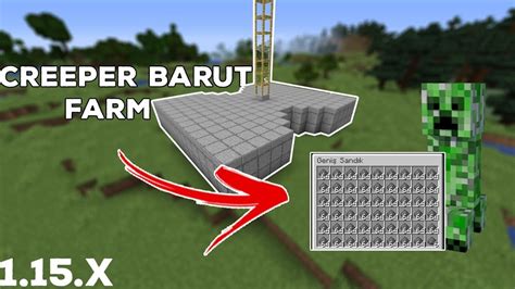 A mob farm that just produces creepers! Minecraft Kolay CREEPER BARUT FARM 'I YAPIMI - Minecraft ...