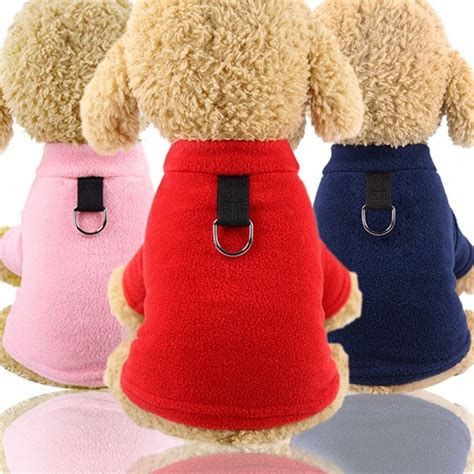 Cocoa coat color in french bulldogs. Pet Dog Cat Warm Clothes For Autumn Winter Dog Solid Color ...