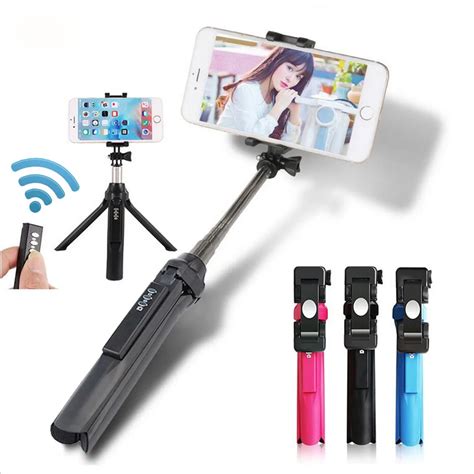 Bluetooth40 Selfie Stick Photograph Universal Tripod Monopod Selfies