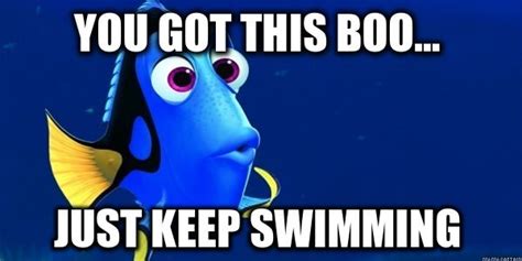 20 Just Keep Swimming Memes To Motivate You