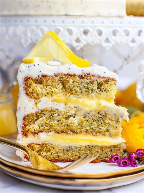 lemon poppy seed cake with cream cheese frosting video tatyanas everyday food