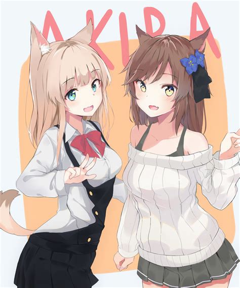 Two Catgirls Are Better Than One Original Rcutelittlefangs