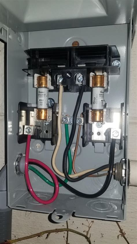 Air Conditioner Disconnect Wiring Unity Wiring