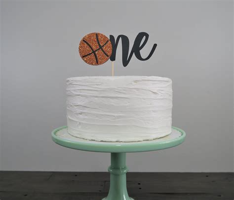 Basketball Themed Cake Smash Topper Basketball Theme Birthday Sports Themed Birthday Party